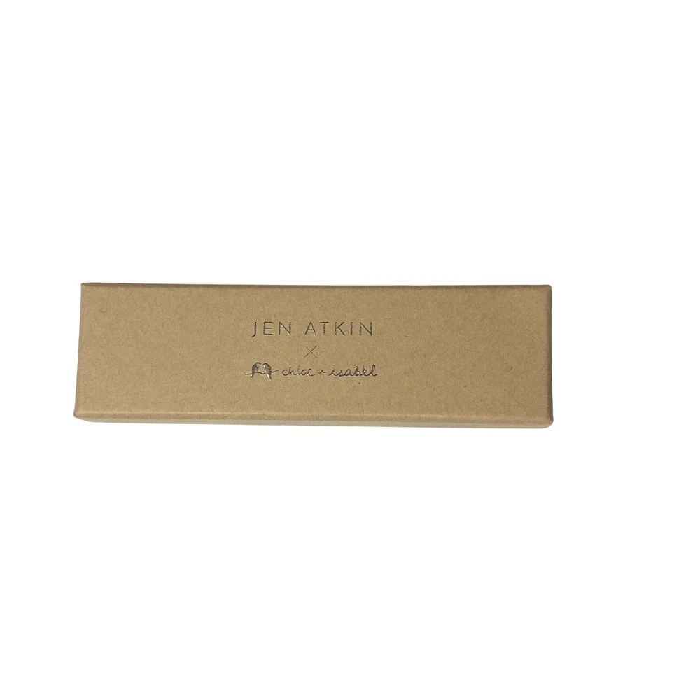 Jen‎ Atkin X Chloe + Isabel Rose Gold Tone Metal Hair Clip Barrette 5 Inches